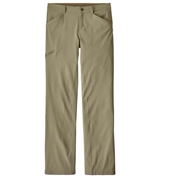 Patagonia Women’s Quandary Pants Shale Tan Lightweight Hiking Gorpcore Size 4 - Picture 1 of 16